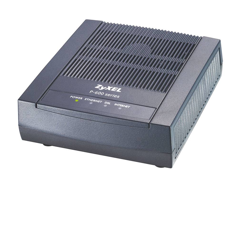 ZyXEL ADSL2+ Modem/Router + Splitter P-660R-T1 v3s Annex