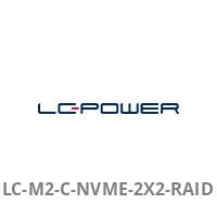 LC-Power SSD-Gehäuse für M2 SSD USB3.2 GEN 2x2 RAID
