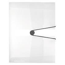 Herlitz Sammelbox A4 PP 4.0cm farbl.transp. m.Gummizug Multimedia-Technik