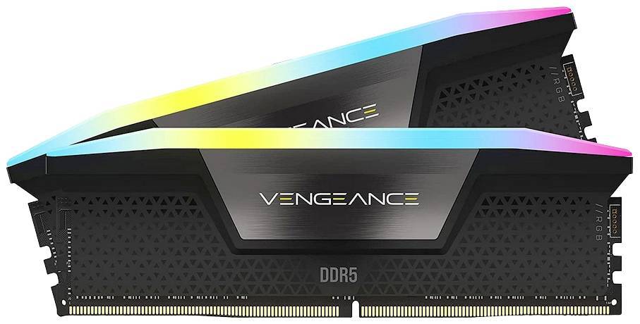 DDR5 64GB PC 5600 CL40 CORSAIR KIT (2x32GB) Vengeance RGB b retail Multimedia-Technik Speichermodule