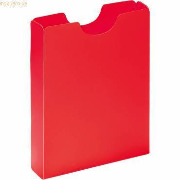 PAGNA Schulheftbox A4 PP rot Multimedia-Technik Ordnen,Archivieren,Verstauen