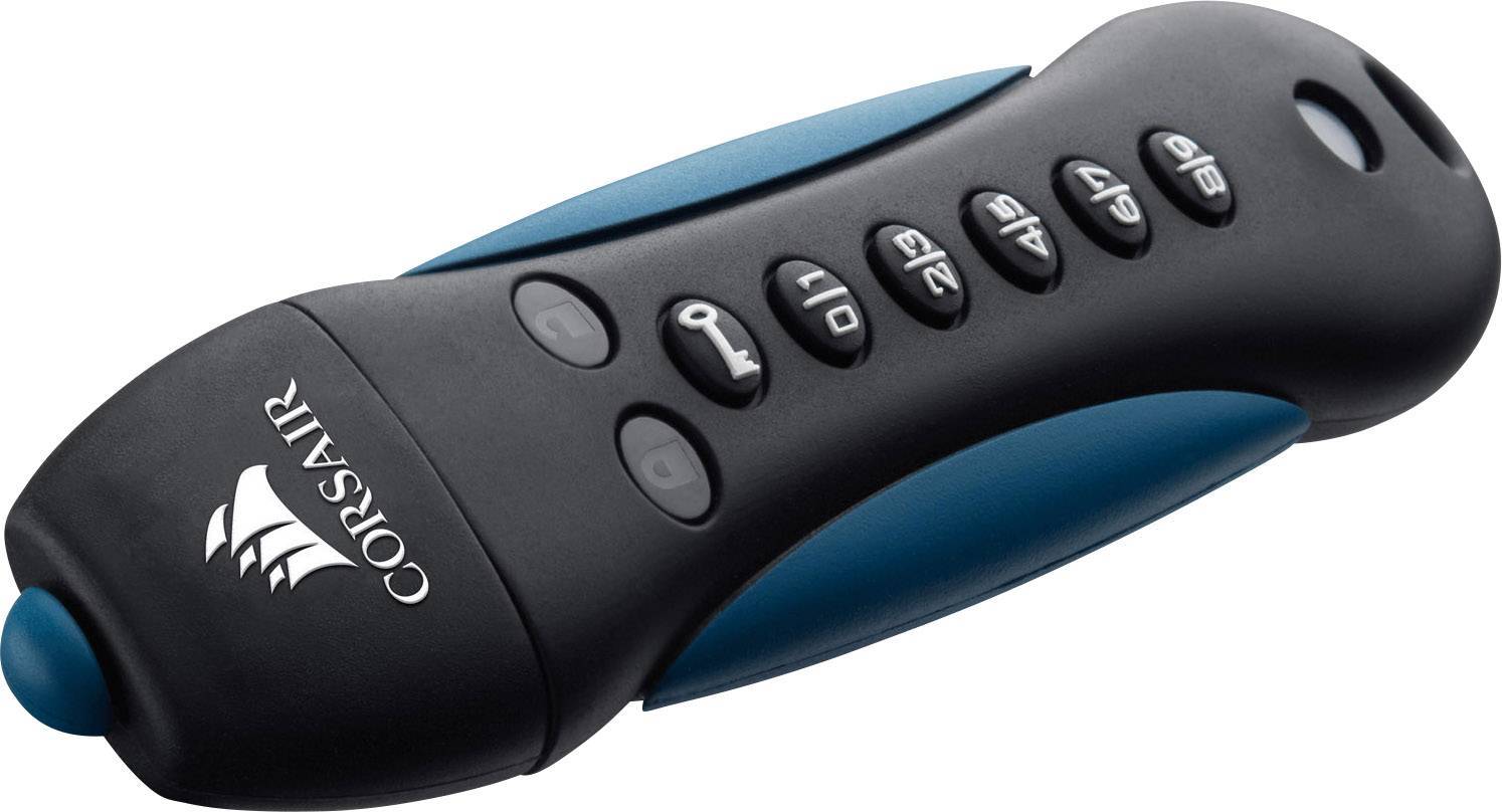 USB-Stick 64GB Corsair Padlock 3 Secure USB 3.0 retail Eingabe / Ausgabe