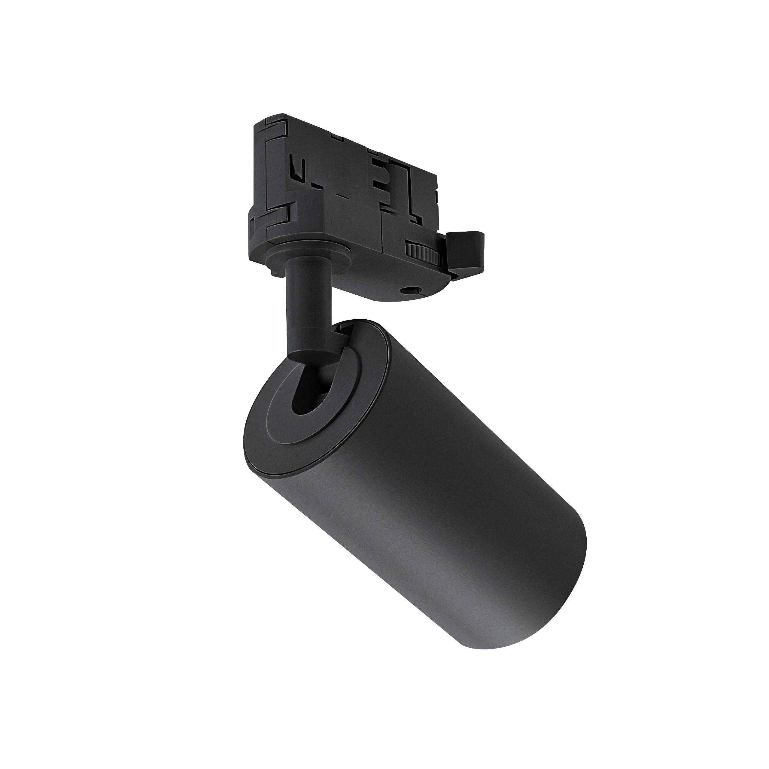 Spectrum LED 3-Phasen Stromschienenstrahler MADARA Altro GU10 Spot 230V IP20 max. 8W schwarz