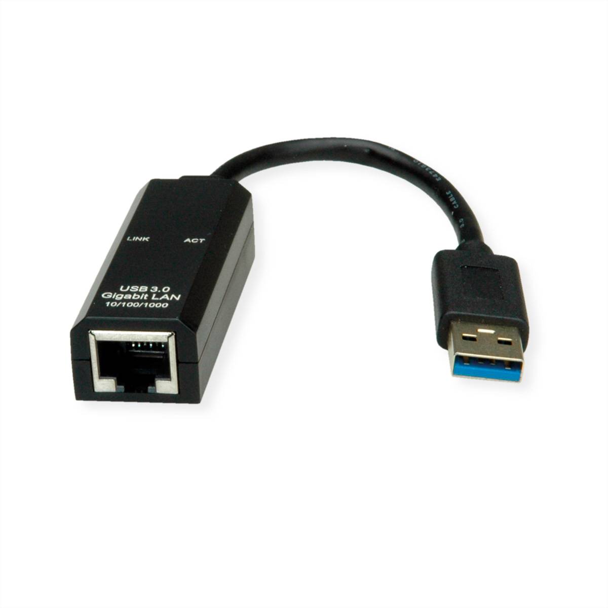 VALUE Netzwerkadapter - USB 3.2 Gen 1 - Gigabit Ethernet x 1