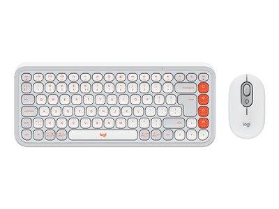 LOGI POP ICON COMBO - OFF WHITE (US) Eingabe / Ausgabe Mäuse & Tastaturen Tastatur-Maus-Sets
