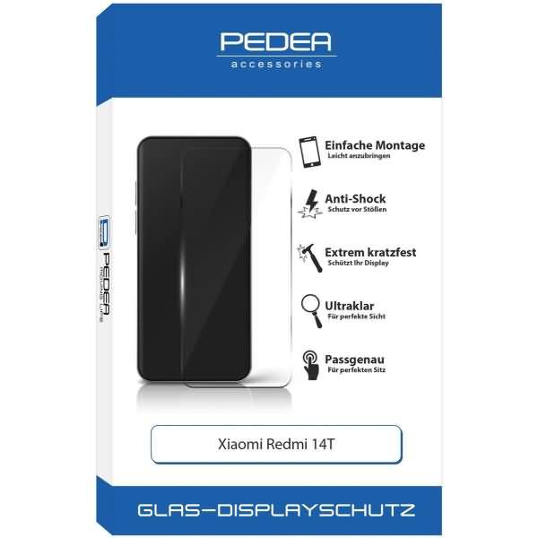 PEDEA Display-Schutzglas für Xiaomi Redmi 14T