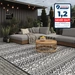 EVOCAMP Outdoor Teppich 250x300 cm - Vorzeltteppich wetterfest und leicht Picknickdecke für den Outdoor-Bereich aus Kunststoff-Fasern EVOCAMP Outdoor Teppich 250x300 cm - Vorzeltteppich wetterfest und leicht Picknickdecke für den Outdoor-Bereich aus Kunststoff-Fasern