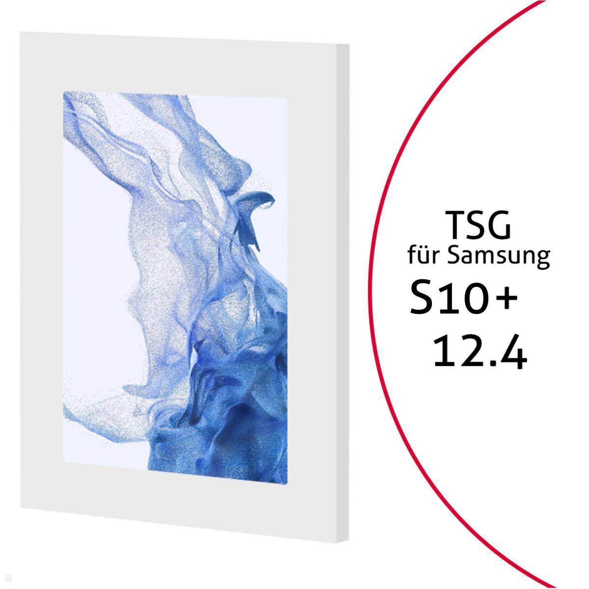 TabLines TSG109W Tablet Schutzgehäuse für Samsung Tab S10+ 12.4, weiß