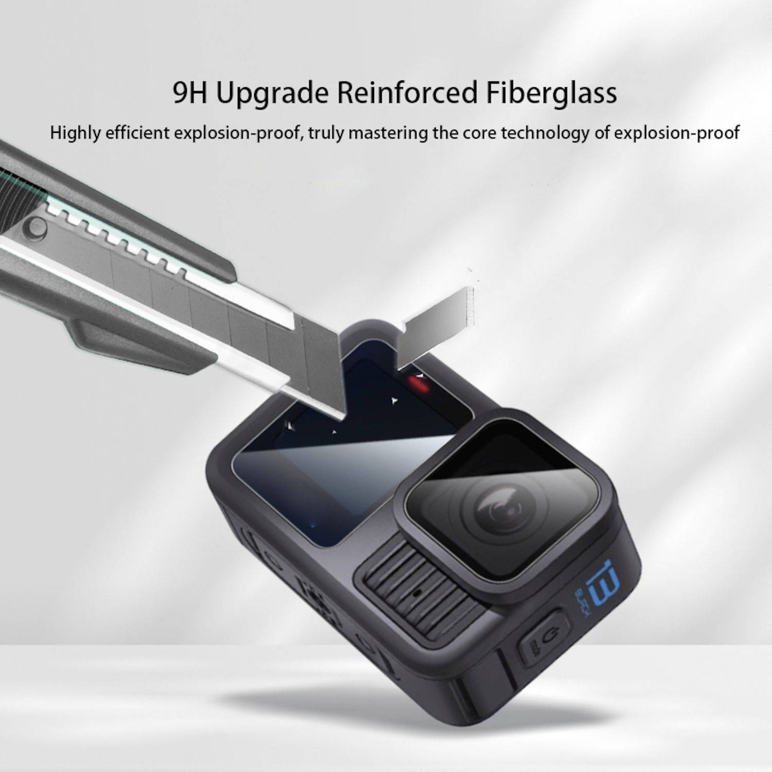 Für GoPro HERO13 Black 9H Displayschutzglas für Objektiv Vorder- Rückbildschirm