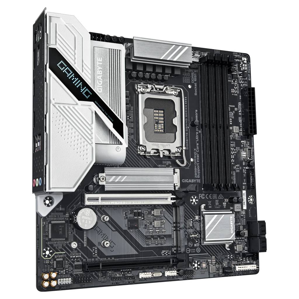 Gigabyte Z890M GAMING X - Motherboard - micro ATX - LGA1851-Sockel - Z890 Chipsatz - USB 3.2 Gen 1, USB-C 3.2 Gen 1 - 2.
