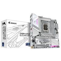 Gigabyte AORUS Z890M ELITE WIFI7 ICE - Motherboard - micro ATX - LGA1851-Sockel - Z890 Chipsatz - USB4, USB-C 3.2 Gen2, USB 3.2 Gen 2, USB 3.2 Gen
