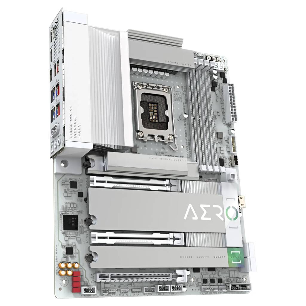 Gigabyte Z890 AERO G - Motherboard - ATX - LGA1851-Sockel - Z890 Chipsatz - USB4, USB 3.2 Gen 2, USB 3.2 Gen 1, USB-C 3.2 Gen 2x2 - 2 x 2.5 Gigabit