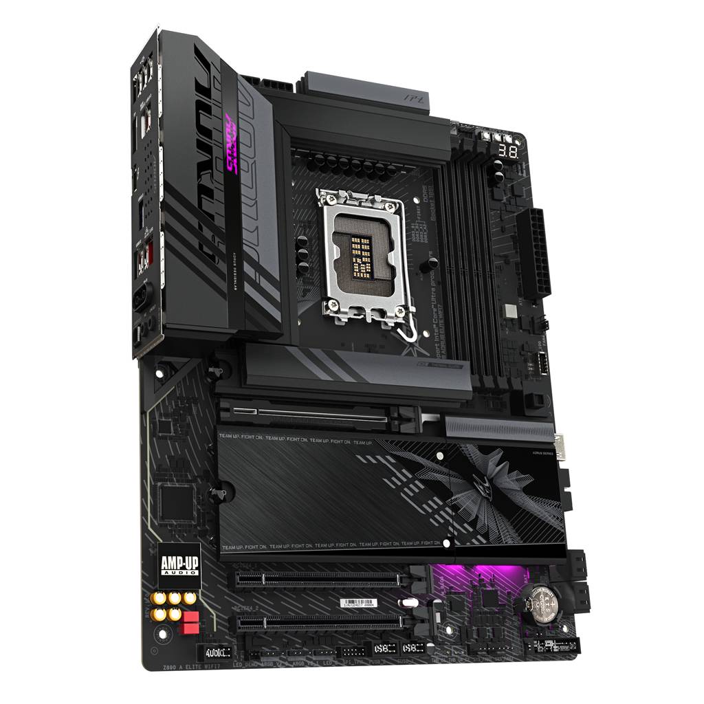 Gigabyte AORUS Z890 ELITE WIFI7 - Motherboard - ATX - LGA1851-Sockel - Z890 Chipsatz - USB-C 3.2 Gen2, USB 3.2 Gen 1, USB4 - Bluetooth, Wi-Fi