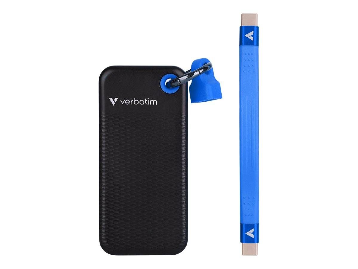 Verbatim Pocket - SSD - 1 TB - Schlüsselanhänger mit Kabelbefestigung - extern (tragbar)