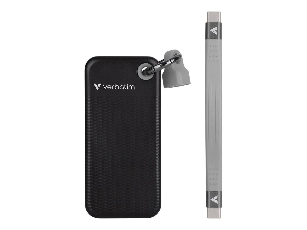 Verbatim Pocket - SSD - 1 TB - Schlüsselanhänger mit Kabelbefestigung - extern (tragbar)