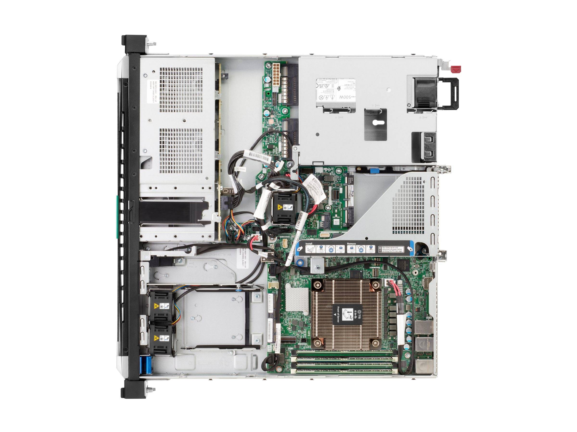 Server HPE DL20 Gen11 1U XEON E-2434 1x32GB 4SFF 2x480GB 1x800W