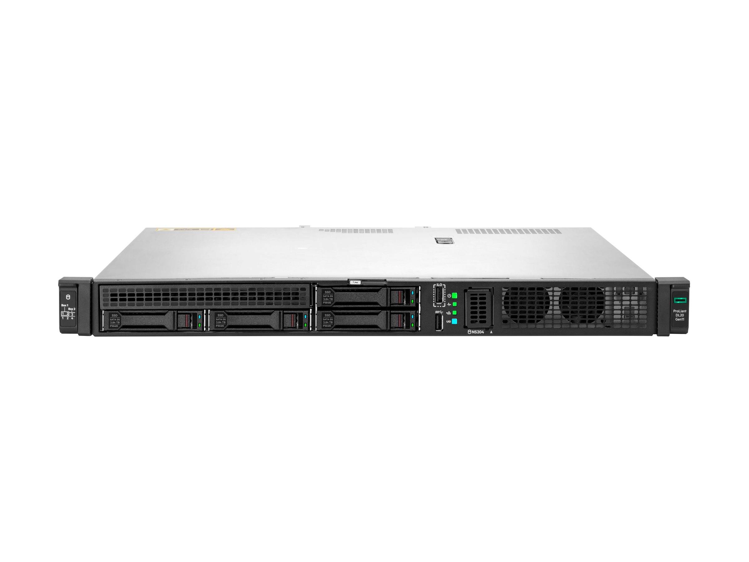Server HPE DL20 Gen11 1U XEON E-2434 1x32GB 4SFF 2x480GB 1x800W