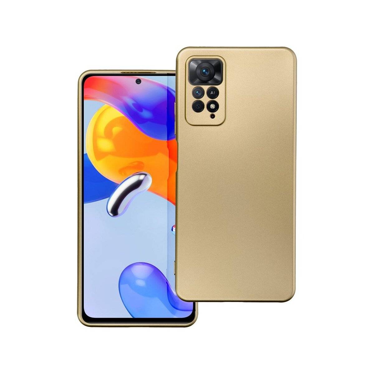 Metallic Case Hülle Cover Kameraschutz für iPhone 16 Pro Max Gold