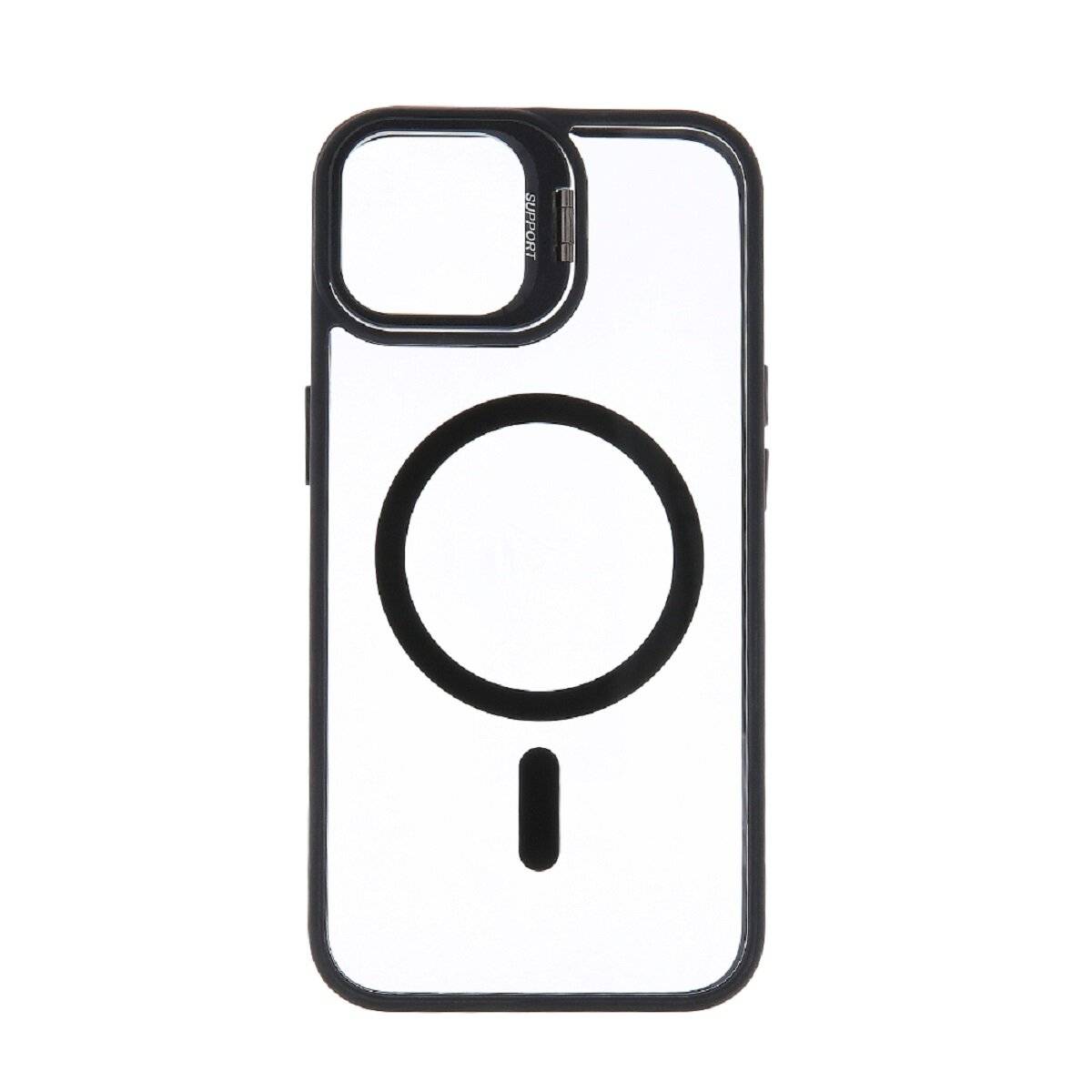 Extra Lens Smartphone Hülle Bumper Handyhülle für iPhone 16 Schwarz