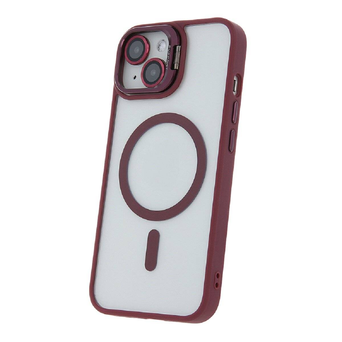 Extra Lens Smartphone Hülle Bumper Handyhülle für iPhone 16 Plus Pink