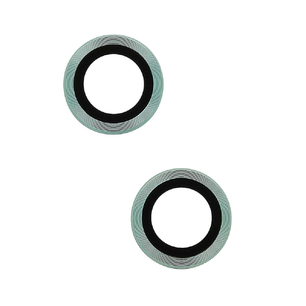 Extra Lens Smartphone Hülle Bumper Handyhülle für iPhone 16 Pro Max Dunkelgrün