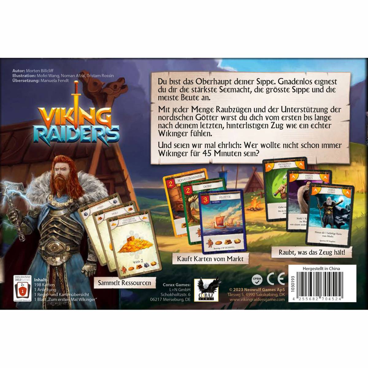 Corax Games Viking Raiders (DE) - Kartenspiel (+)