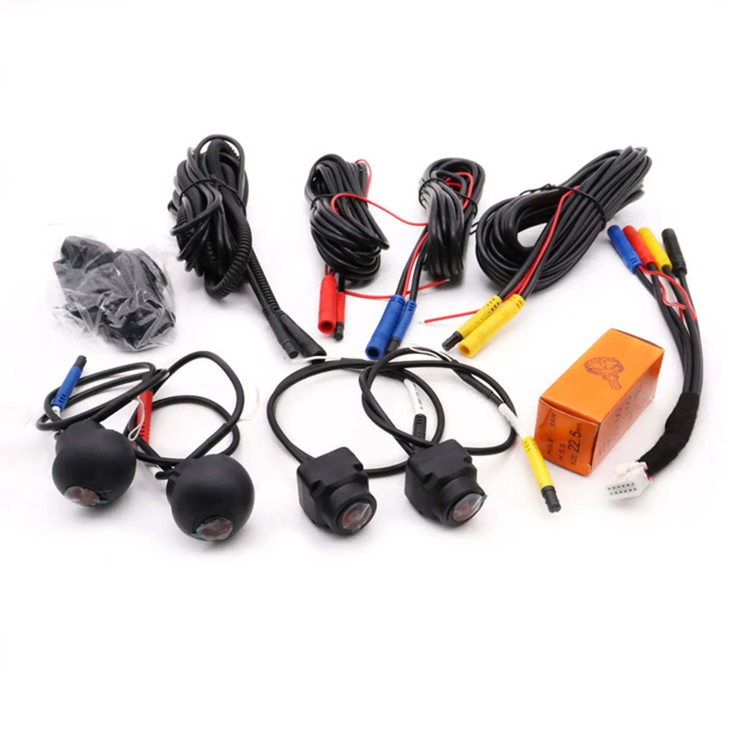 360° Grad Kamera System Vogelperspektive Einparkhilfe für TAFFIO® Autoradios