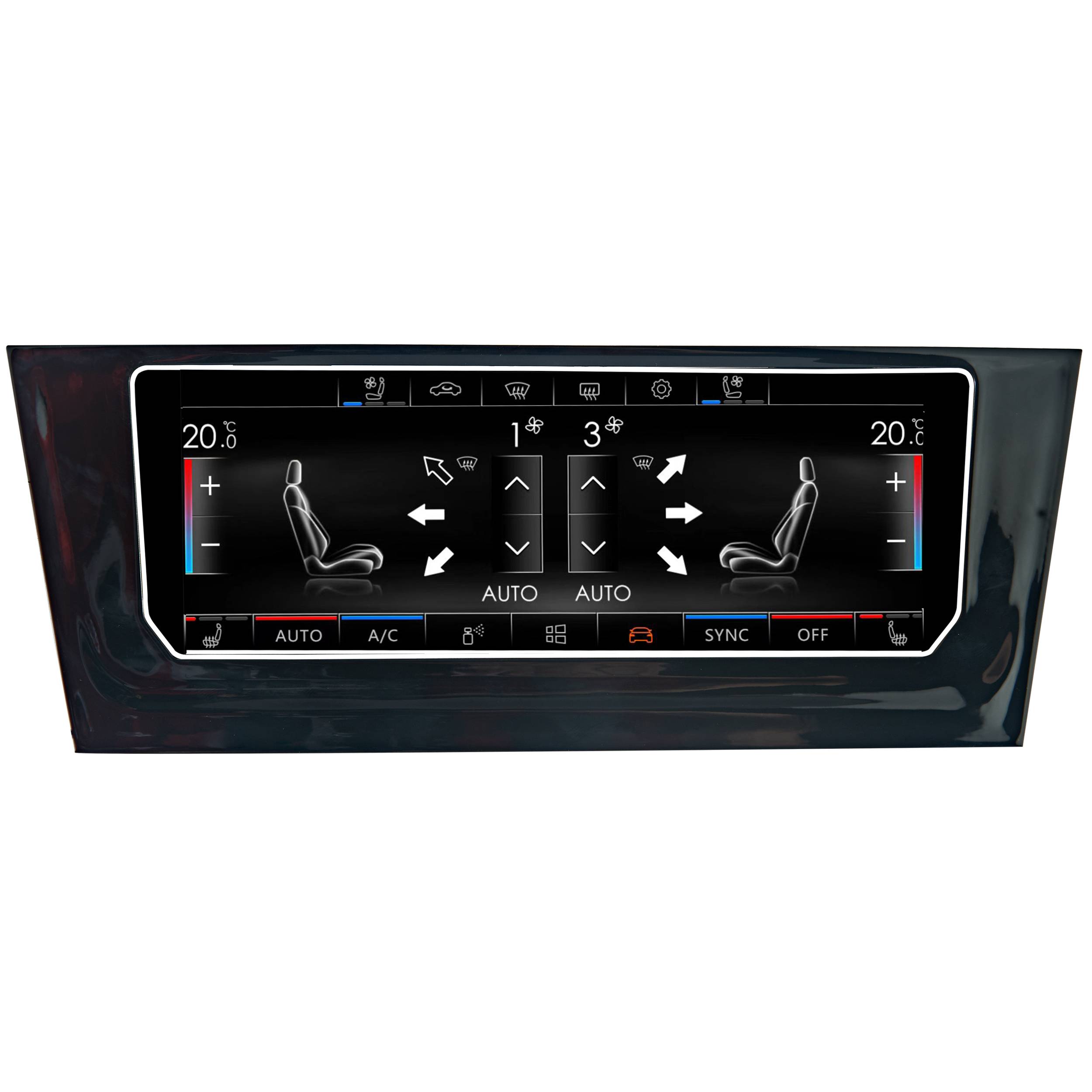 Für VW GOLF VII AU MK7 6.9" Touchscreen Digital Klimabedienteil AC Kontrollpanel