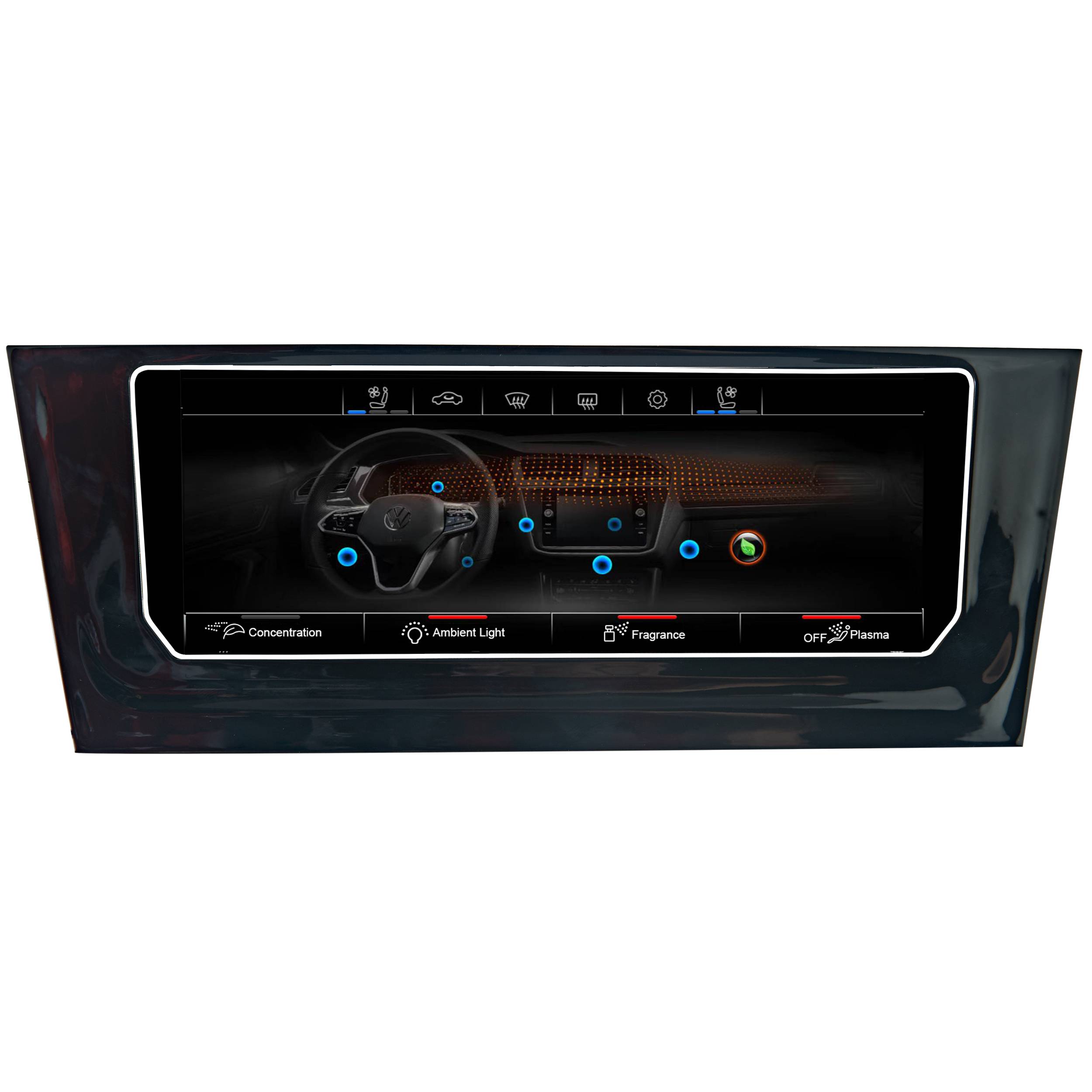 Für VW GOLF VII AU MK7 6.9" Touchscreen Digital Klimabedienteil AC Kontrollpanel