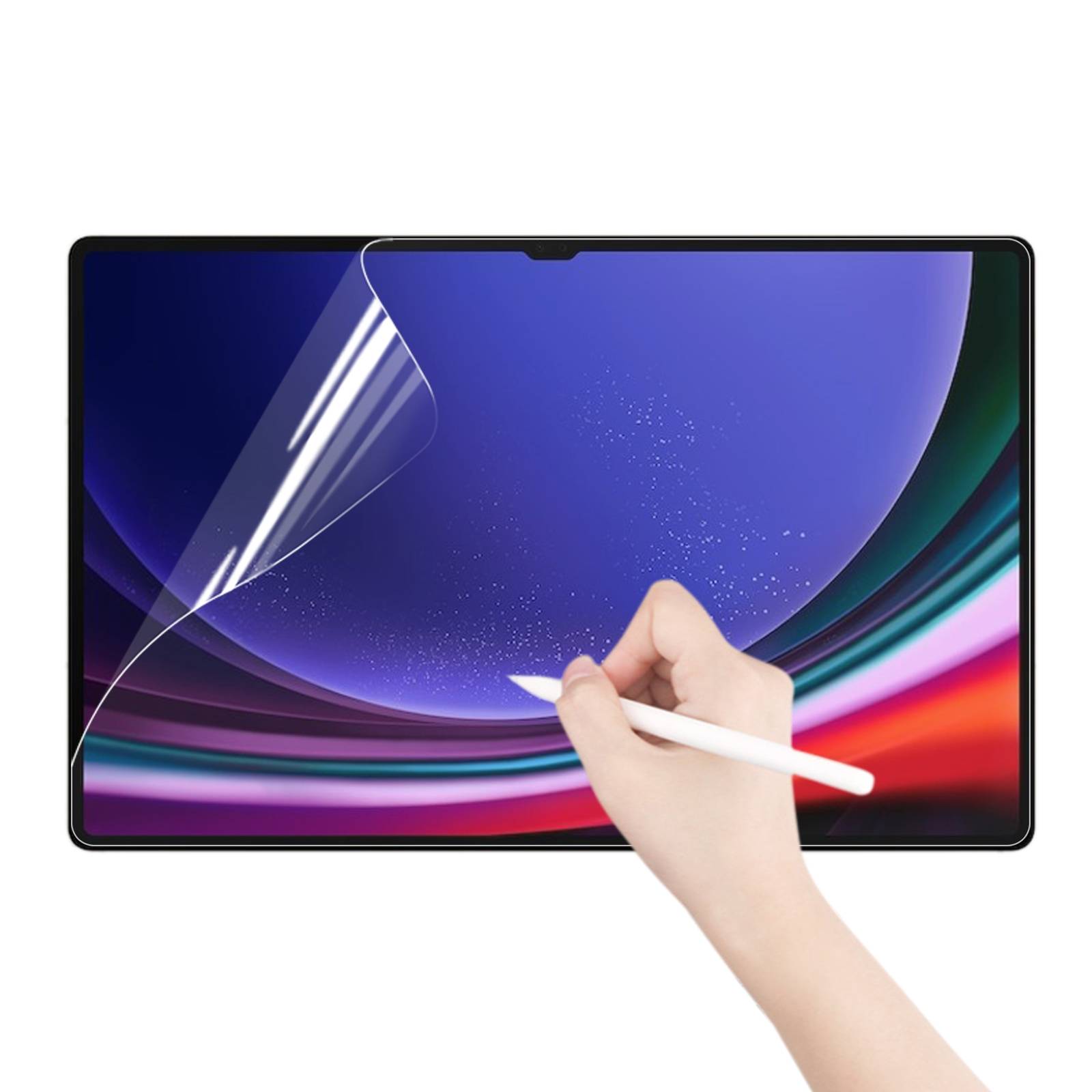 5x Paperfeel für Samsung Galaxy Tab S10 Plus Displayschutz Schreiben Malen Skizzieren matt Anti-Reflex entspiegelt Screen-Protector
