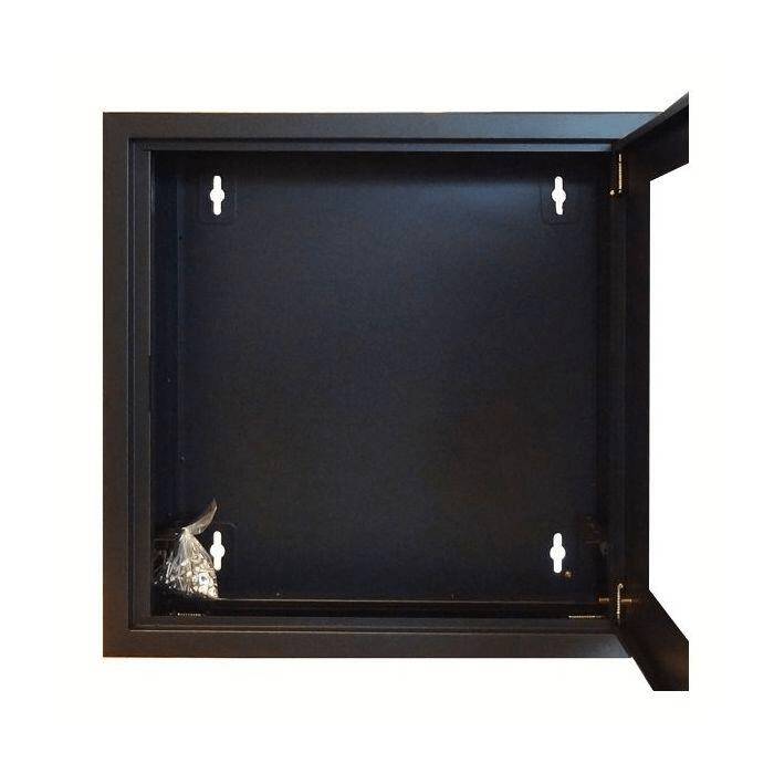 DSIT Danicom - 3HE Wandschrank mit Glastür 185mm tief