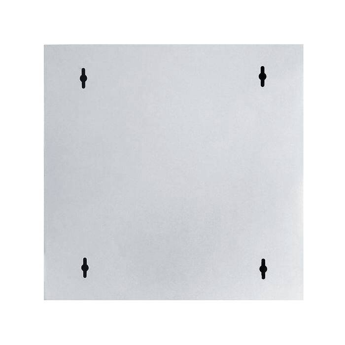 DSIT Danicom - 3HE Wandschrank Weiß mit Glastür 185mm tief