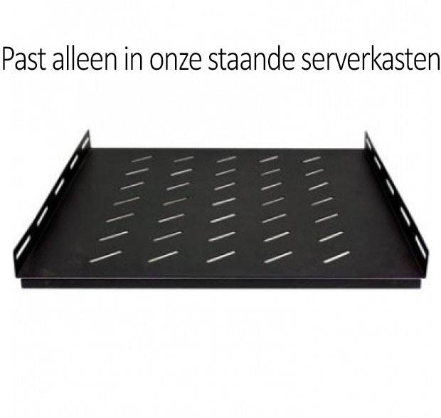Danicom - Schwerlast Fachboden für 600mm Tiefe Serverschränke – 1 HE - 100 kg