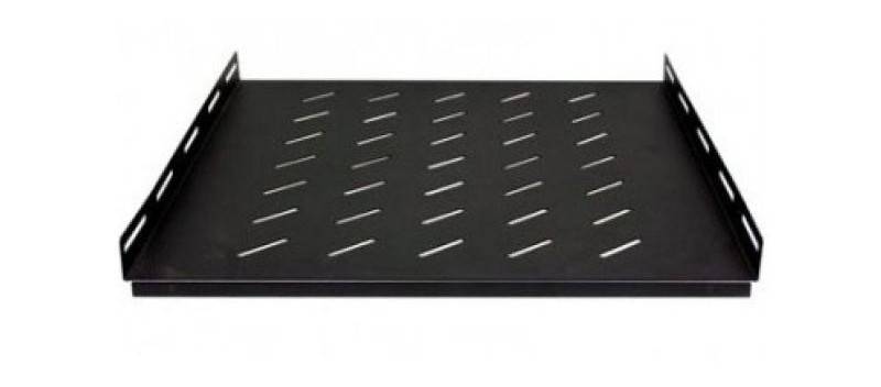 Danicom - Schwerlast Fachboden für 600mm Tiefe Serverschränke – 1 HE - 100 kg