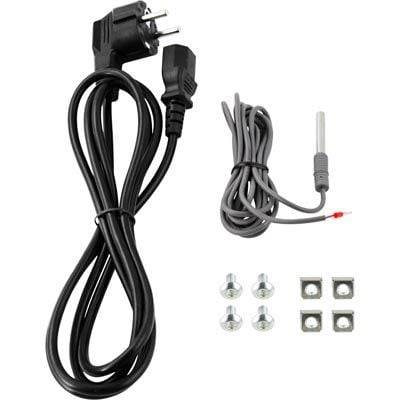 Danicom - 19” Lüftereinheit – mit 2 Ventilatoren inkl. Thermostat