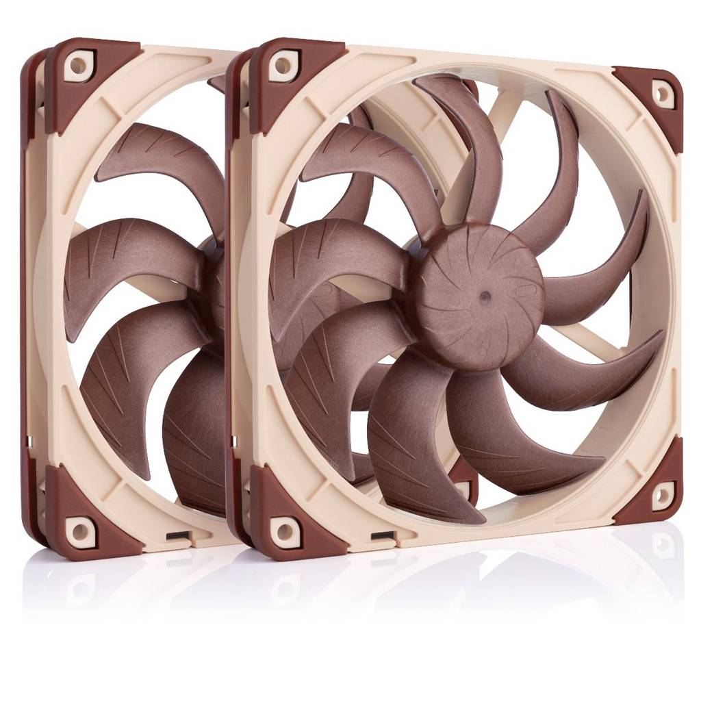 Noctua NF-A14X25 G2 PWM SX2-PP - Gehäuselüfter - 140 mm (Packung mit 2)