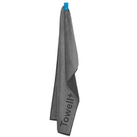 Stryve | Towell + Pro | extra langes Sporthandtuch 105 x 42,5 cm | Iron Blue/Grey | integrierte Tasche und Magnetclip | Höhle der Löwen bekannt Stryve | Towell + Pro | extra langes Sporthandtuch 105 x 42,5 cm | Iron Blue/Grey | integrierte Tasche und Magnetclip | Höhle der Löwen bekannt