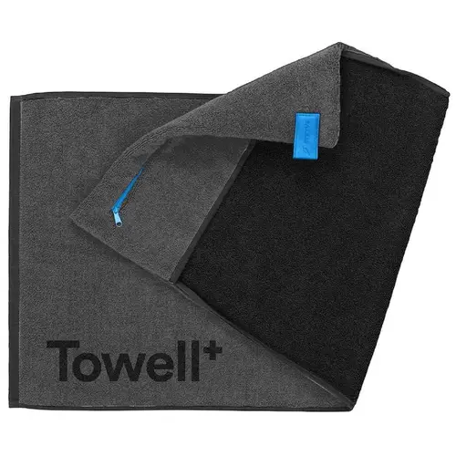Stryve | Towell + Pro | extra langes Sporthandtuch 105 x 42,5 cm | Iron Blue/Grey | integrierte Tasche und Magnetclip | Höhle der Löwen bekannt Stryve | Towell + Pro | extra langes Sporthandtuch 105 x 42,5 cm | Iron Blue/Grey | integrierte Tasche und Magnetclip | Höhle der Löwen bekannt