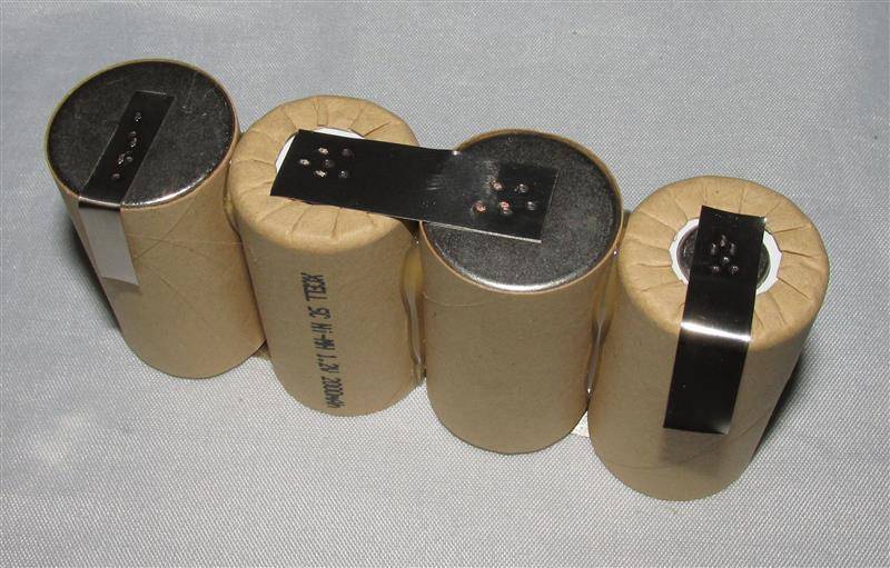 Akkupack für Kärcher Akku-Besen K50 / 1.258-101.0 - 4,8 Volt zum Selbsteinbau