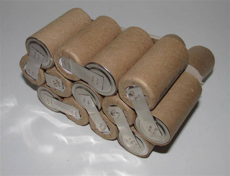 Akkupack für Bullcraft Akku Pack - 18 Volt Ni-MH zum Selbsteinbau