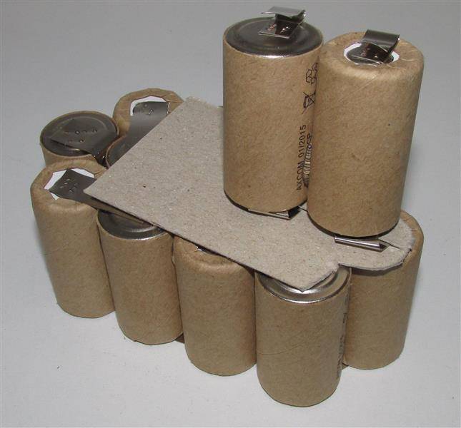 Akkupack für Bullcraft Akku Pack - 18 Volt Ni-MH zum Selbsteinbau