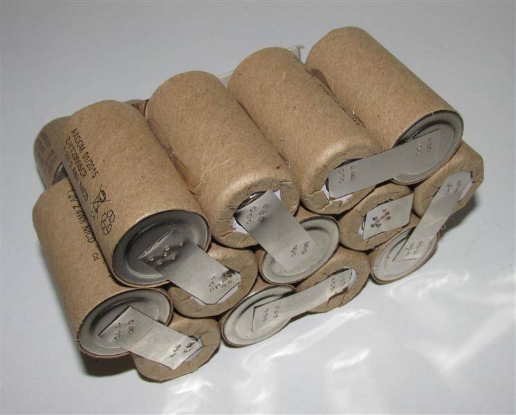 Akkupack für Bullcraft Akku Pack - 18 Volt Ni-MH zum Selbsteinbau