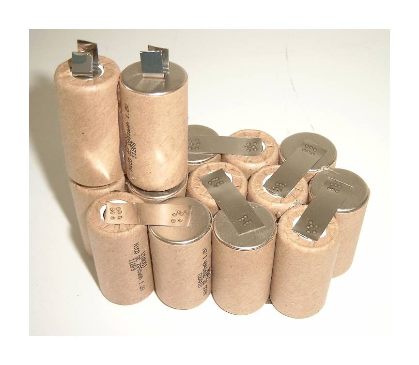 Akkupack für King Craft KC18A / Flymo 5108013-00 - 18 Volt zum Selbsteinbau 2000mAh / 36,00Wh - Ni-MH