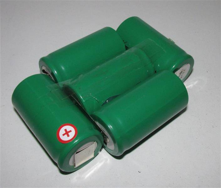 Akkupack für Sewerin 1351.0029 - 6 Volt 3000mAh / 18,00Wh - Ni-CD zum Selbsteinbau