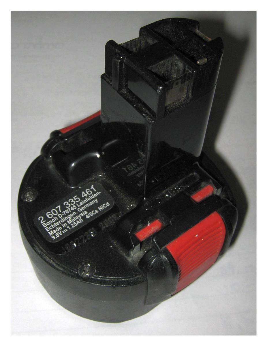 Ersatzakku - Bosch 2607335461 - 9,6 Volt aufbereitet