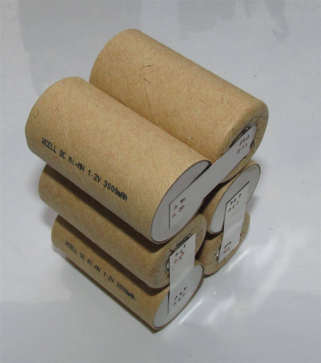 Akkupack für Black&Decker Dustbuster Extreme - 7,2 Volt 3000mAh / 21,60Wh Ni-MH zum Selbsteinbau