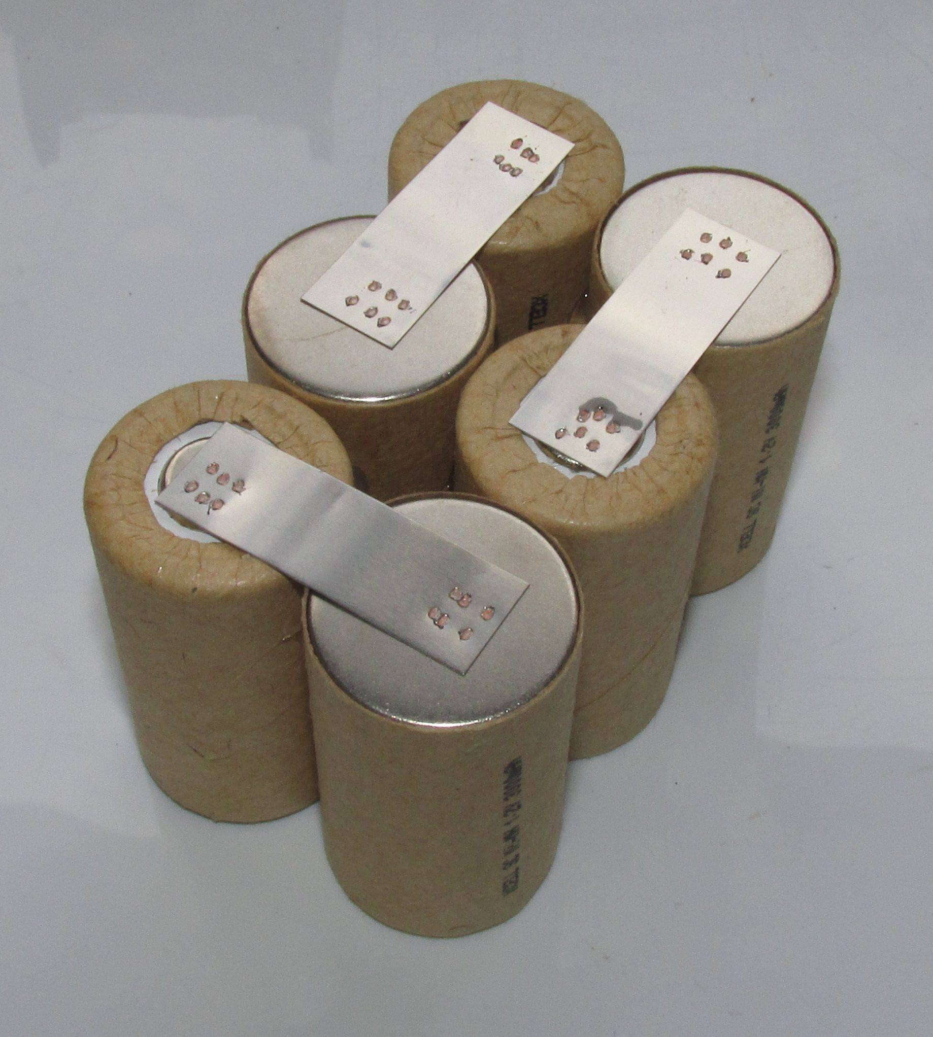 Akkupack für Black&Decker Dustbuster Extreme - 7,2 Volt 3000mAh / 21,60Wh Ni-MH zum Selbsteinbau