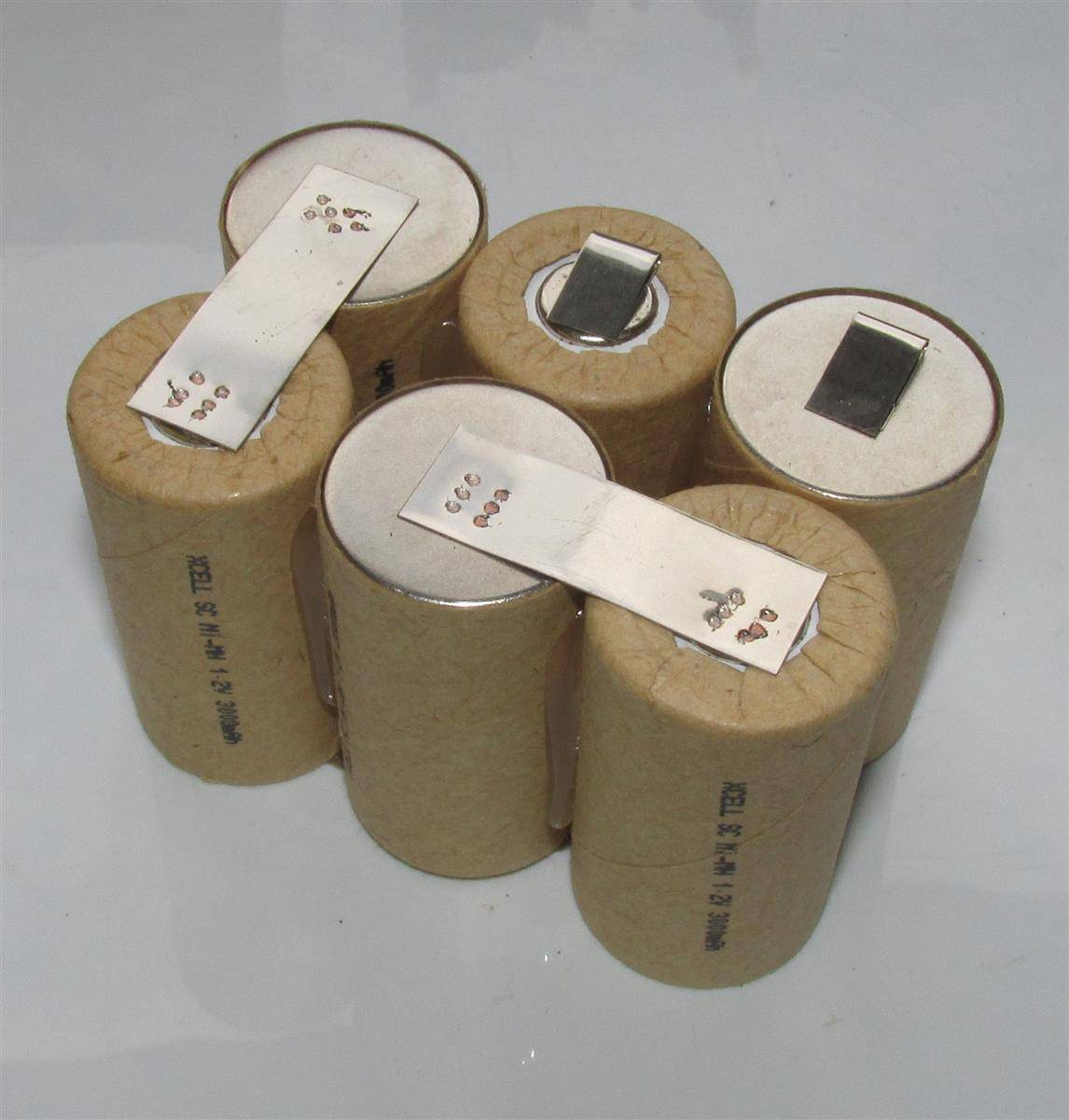 Akkupack für Black&Decker Dustbuster Extreme - 7,2 Volt 3000mAh / 21,60Wh Ni-MH zum Selbsteinbau