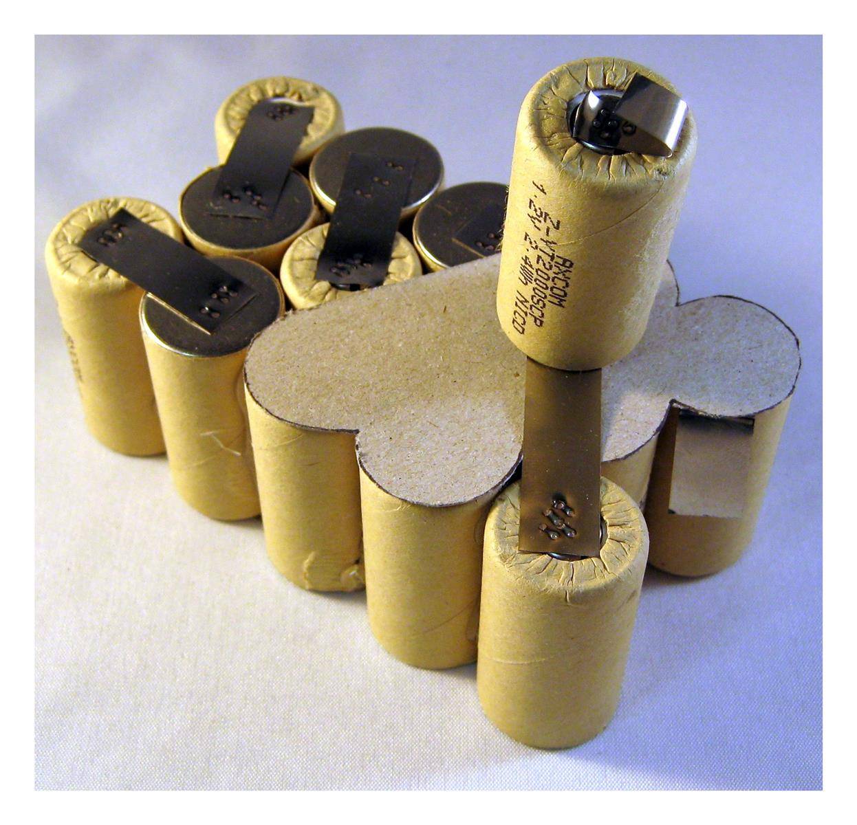 Akkupack für RYOBI BPP-1817M - 18 Volt zum Selbsteinbau 2000mAh / 36,00Wh - Ni-MH