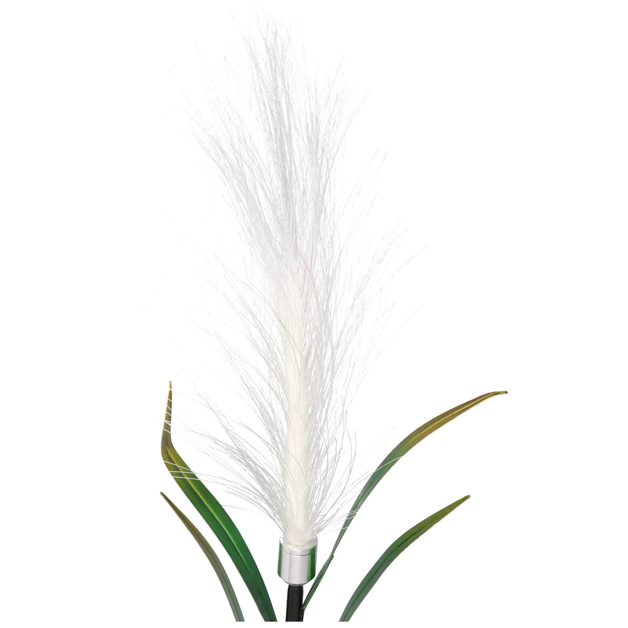 LED Solar Gartenlicht im Schilf Design ideal für Terrasse, Balkon und Garten